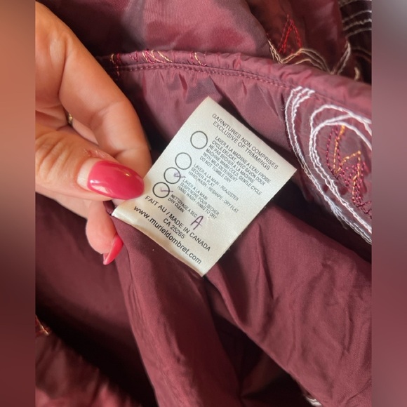 Clothes by Muriel Dombret Embroidered Jacket Size 8 - Picture 5 of 6